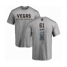 Hockey Vegas Golden Knights #61 Mark Stone Gray Backer T-Shirt