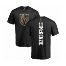 NHL Adidas Vegas Golden Knights #11 Curtis McKenzie Black Backer T-Shirt