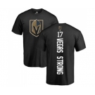 NHL Adidas Vegas Golden Knights #17 Vegas Strong Black Backer T-Shirt