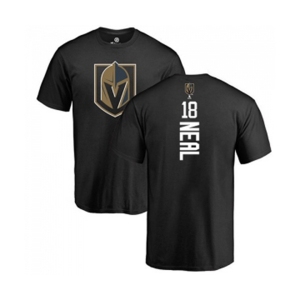 NHL Adidas Vegas Golden Knights #18 James Neal Black Backer T-Shirt