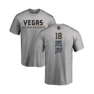 NHL Adidas Vegas Golden Knights #18 James Neal Gray Backer T-Shirt