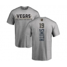 NHL Adidas Vegas Golden Knights #19 Reilly Smith Gray Backer T-Shirt