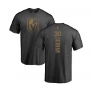 NHL Adidas Vegas Golden Knights #30 Malcolm Subban Charcoal One Color Backer T-Shirt