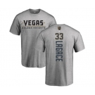 NHL Adidas Vegas Golden Knights #33 Maxime Lagace Gray Backer T-Shirt