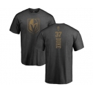 NHL Adidas Vegas Golden Knights #37 Reid Duke Charcoal One Color Backer T-Shirt