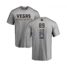 NHL Adidas Vegas Golden Knights #89 Alex Tuch Gray Backer T-Shirt