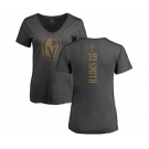 NHL Women Adidas Vegas Golden Knights #19 Reilly Smith Charcoal One Color Backer T-Shirt
