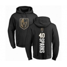 Hockey Vegas Golden Knights #40 Garret Sparks Black Backer Pullover Hoodie