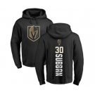 NHL Adidas Vegas Golden Knights #30 Malcolm Subban Black Backer Pullover Hoodie