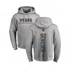 NHL Adidas Vegas Golden Knights #92 Tomas Nosek Gray Backer Pullover Hoodie