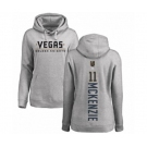 NHL Women Adidas Vegas Golden Knights #11 Curtis McKenzie Gray Backer Pullover Hoodie