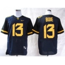 NEW West Virginia Mountaineers Andrew Buie 13 College Football Elite Jerseys - Blue