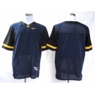 NEW West Virginia Mountaineers Blank College Football Elite Jerseys - Blue