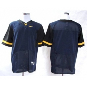 NEW West Virginia Mountaineers Blank College Football Elite Jerseys - Blue