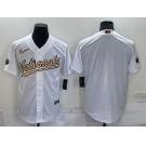 Men's Washington Nationals Blank White 2022 All Star Stitched Cool Base Nike Jersey