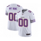 Men's Baltimore Ravens Customized White Team Logo Cool Edition Jersey