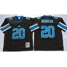 NFL Men's Detroit Lions #20 Barry Sanders M&N Black