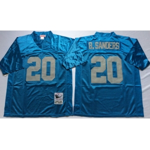 NFL Men's Detroit Lions #20 Barry Sanders M&N Blue