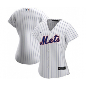 Women's New York Mets Home 2020 Baseball Team Jersey White