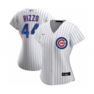 Women's Chicago Cubs #44 Anthony Rizzo Alternate 2020 Baseball Player Jersey Royal