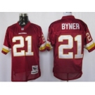 Men's Washington Redskins #17 Doug Williams White Throwback Jersey (2)