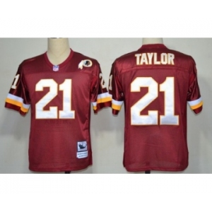 Men's Washington Redskins #17 Doug Williams White Throwback Jersey (3)