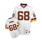 Men's Washington Redskins #17 Doug Williams White Throwback Jersey (6)