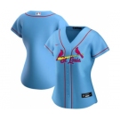 Women's St. Louis Cardinals Alternate 2020 Baseball Team Jersey Light Blue