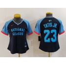 Women's San Diego Padres #23 Fernando Tatis Jr Navy 2024 All Star Limited Stitched Jersey