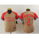 Youth Baltimore Orioles #2 Gunnar Henderson Cream 2024 All Star Limited Stitched Jersey