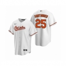 Youth Baltimore Orioles #25 Anthony Santander Nike White 2020 Replica Home Jersey