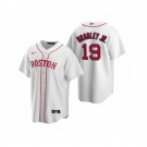 Youth Boston Red Sox #19 Jackie Bradley Jr. Nike White Replica Alternate Jersey