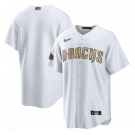 Men's Arizona Diamondbacks Blank White 2022 All-Star Cool Base Stitched Baseball Jersey