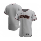 Men's Nike Arizona Diamondbacks 2020 Gray Road Authentic Baseball Team Jersey