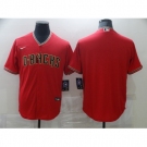 Men's Nike Arizona Diamondbacks Blank Red Road Player Jersey