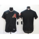 Men's Nike Diamondbacks Blank Black 2020 Baseball Flexbase Jersey