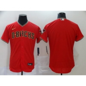 Men's Nike Diamondbacks Blank Red 2020 Baseball Flexbase Jersey