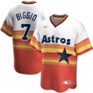 Houston Astros #7 Craig Biggio Nike Home Cooperstown Collection Player MLB Jersey White