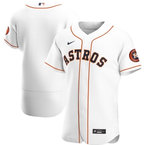 Houston Astros Men's Nike White Home 2020 Authentic Official Team MLB Jersey