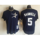 Men's Houston Astros Active Player Custom Mitchell And Ness Navy Blue 1997 Throwback Stitched MLB Jersey