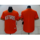 Men's Houston Astros Blank Orange Cooperstown Collection Cool Base Stitched Nike Jersey