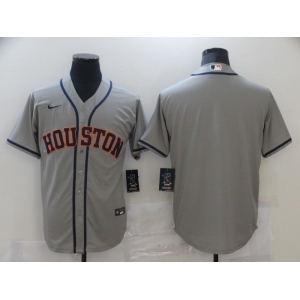 Nike Men's Majestic Houston Astros Blank Authentic Grey Cool Base Baseball Jersey