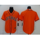 Nike Men's Majestic Houston Astros Blank Authentic Orange Cool Base Baseball Jersey