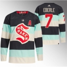 Men Seattle Kraken #7 Jordan Eberle 2024 Deep Sea Blue Winter Classic Stitched Jersey