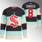 Men Seattle Kraken #8 Brian Dumoulin 2024 Deep Sea Blue Winter Classic Stitched Jersey