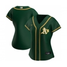 Women's Oakland Athletics Alternate 2020 Baseball Team Jersey Green