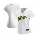 Women's Oakland Athletics Home 2020 Baseball Team Jersey White