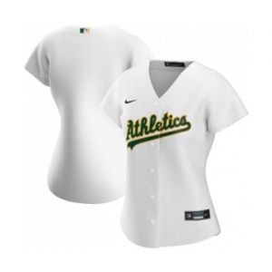 Women's Oakland Athletics Home 2020 Baseball Team Jersey White