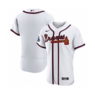 Men's Atlanta Braves Blank 2021 White World Series Champions Stitched Baseball Jersey