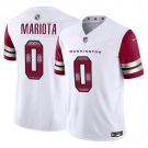 Men's Washington Commanders #0 Marcus Mariota White 2023 F.U.S.E. Vapor Limited Football Stitched Jersey